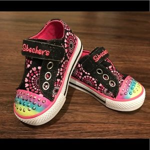 Skechers Girls twinkle toes! Toddler 4